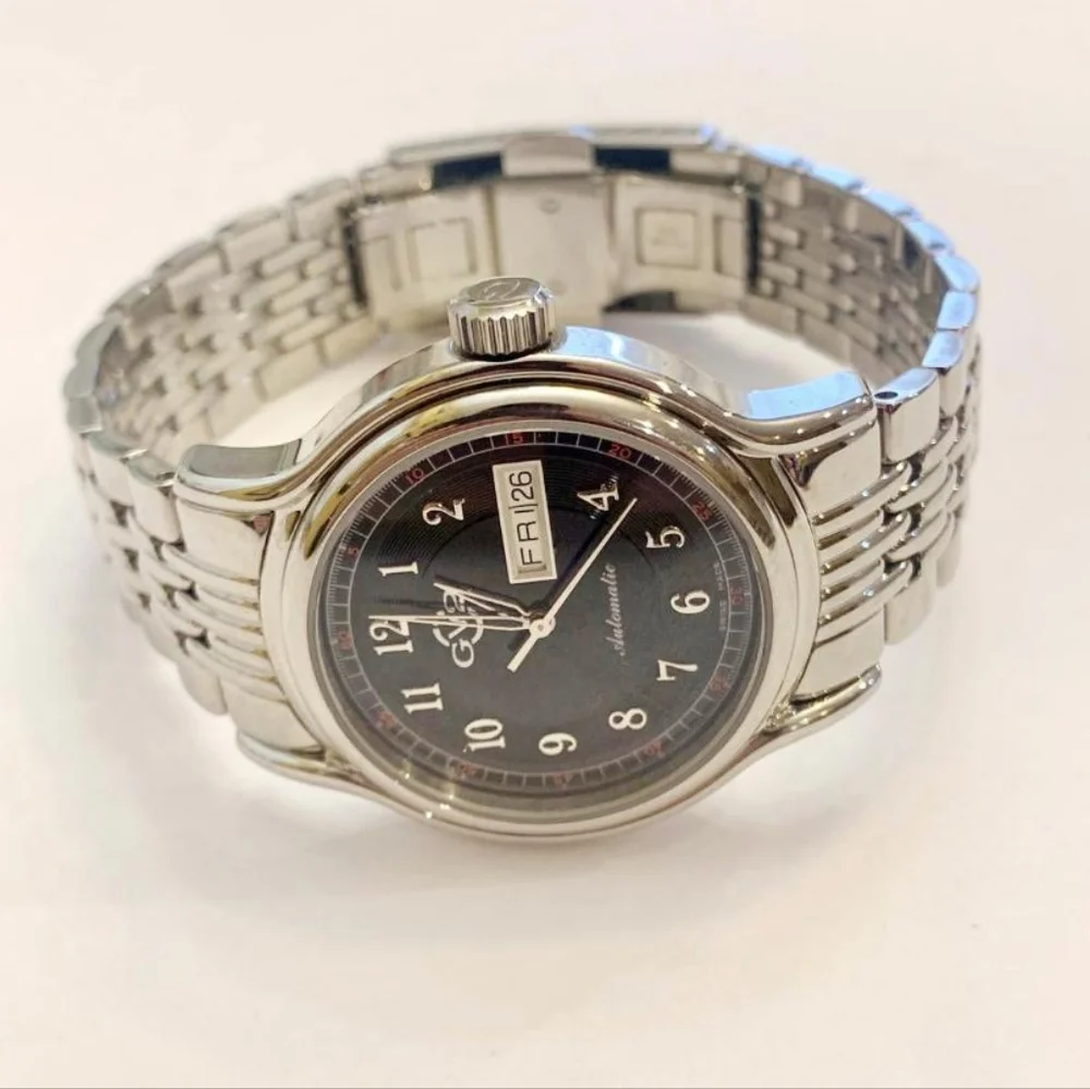 Gv2 Gevril Men's Swiss Automatic Limited Edition Stainless Steel Watch 4111